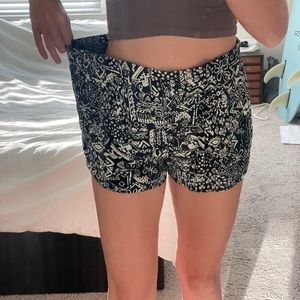 SOLD printed flowy shorts from Urban Outfitters